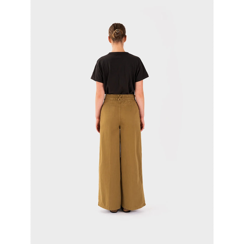 Olive Wide Leg Jeans | Montivo Pakistan