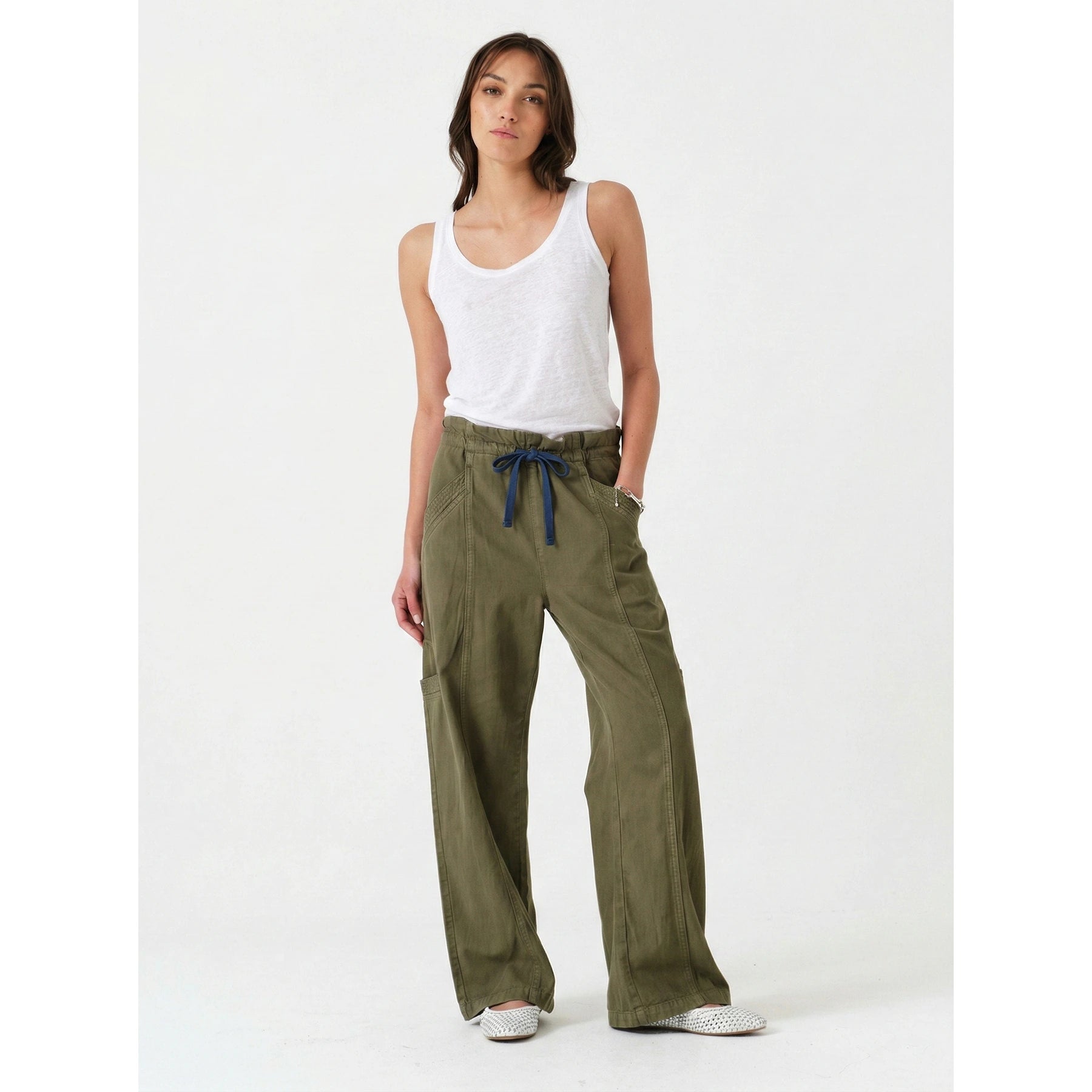 Olive Lightweight Pants | Montivo Pakistan