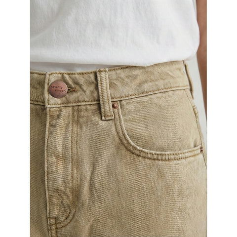 Sand Wide Leg Jeans | Montivo Pakistan