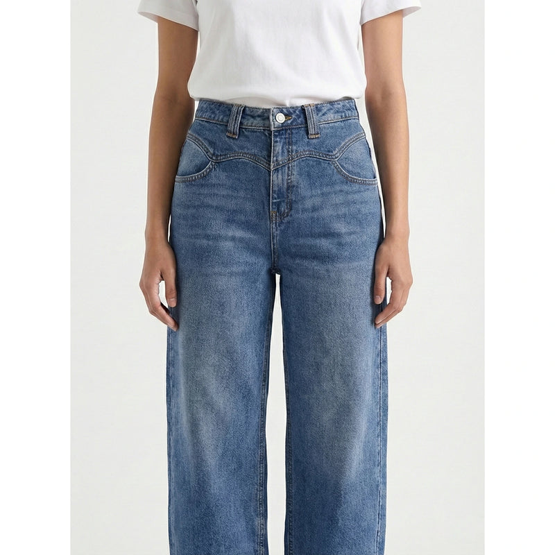 Vintage Blue Barrel Jeans | Montivo Pakistan