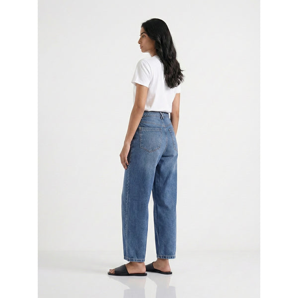 Vintage Blue Barrel Jeans | Montivo Pakistan