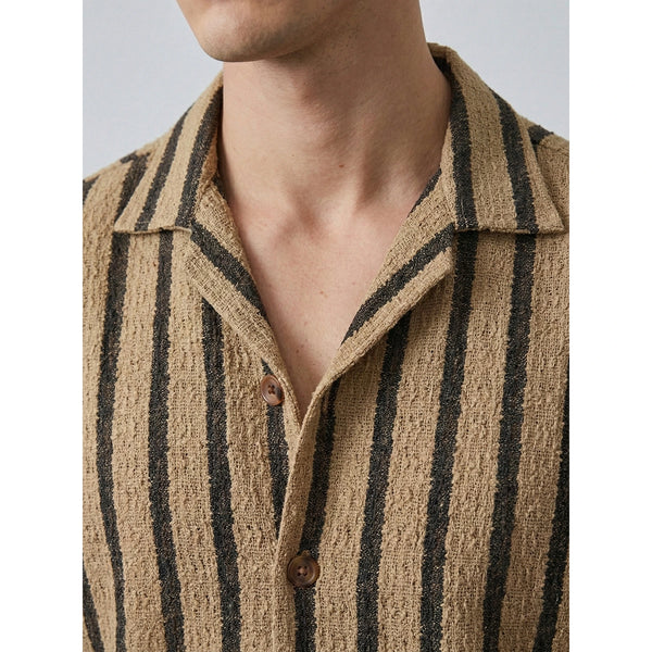 Sand Textured Cuban Shirt | Montivo Pakistan