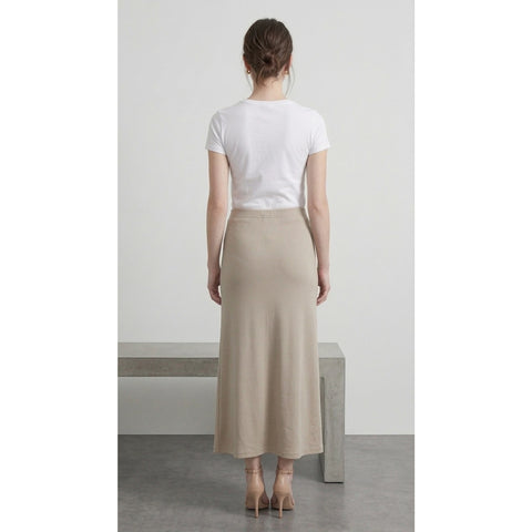 Beige Flared Skirt | Montivo Pakistan