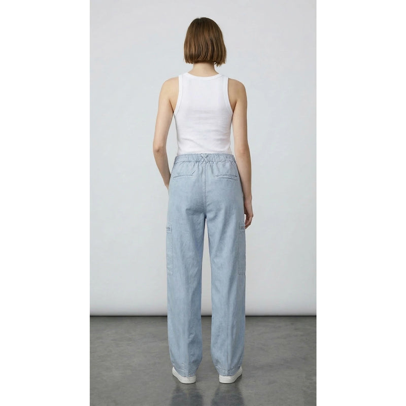 Light Blue Taper Denim Trousers | Montivo Pakistan