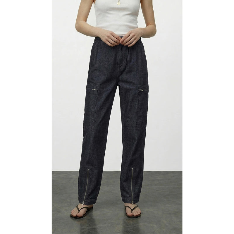Rinse Blue Taper Denim Trousers | Montivo Pakistan