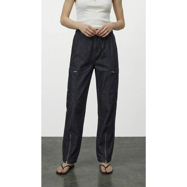 Rinse Blue Taper Denim Trousers | Montivo Pakistan