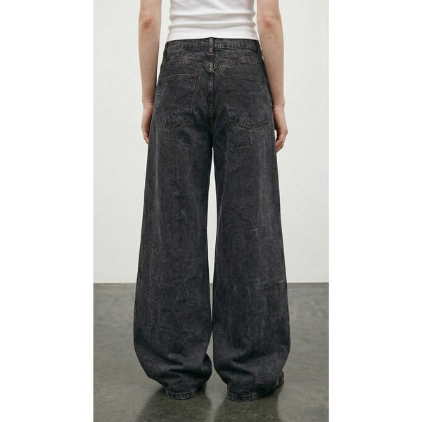 Acid Wash Low Rise Baggy Jeans | Montivo Pakistan