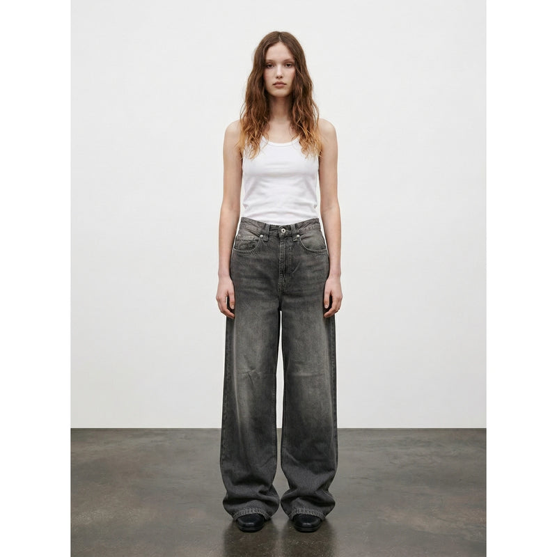Grey Baggy Jeans | Montivo Pakistan
