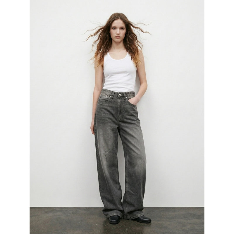 Grey Baggy Jeans | Montivo Pakistan