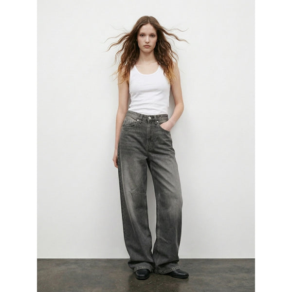 Grey Baggy Jeans | Montivo Pakistan