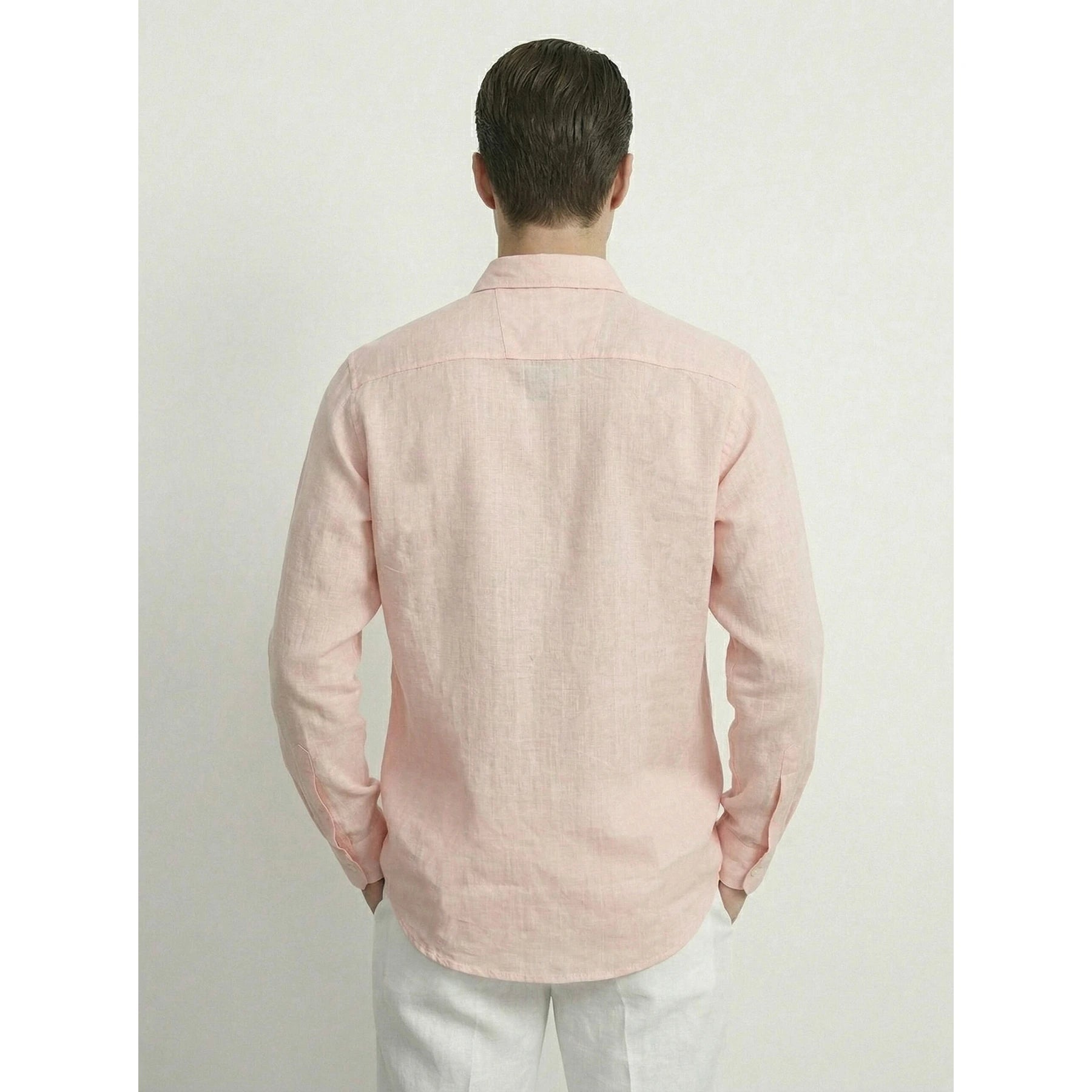 Pink Irish Linen Oversized Shirt | Montivo Pakistan