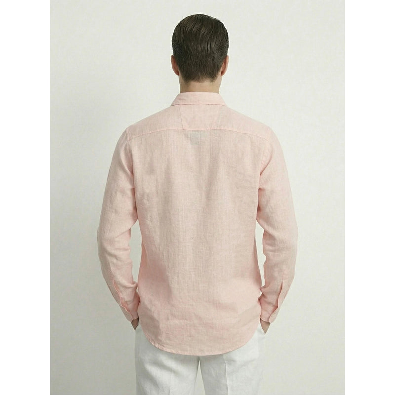 Pink Irish Linen Oversized Shirt | Montivo Pakistan