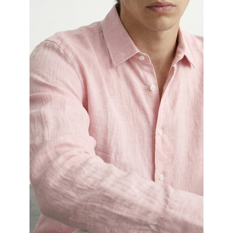 Pink Linen Oversized Shirt | Montivo Pakistan