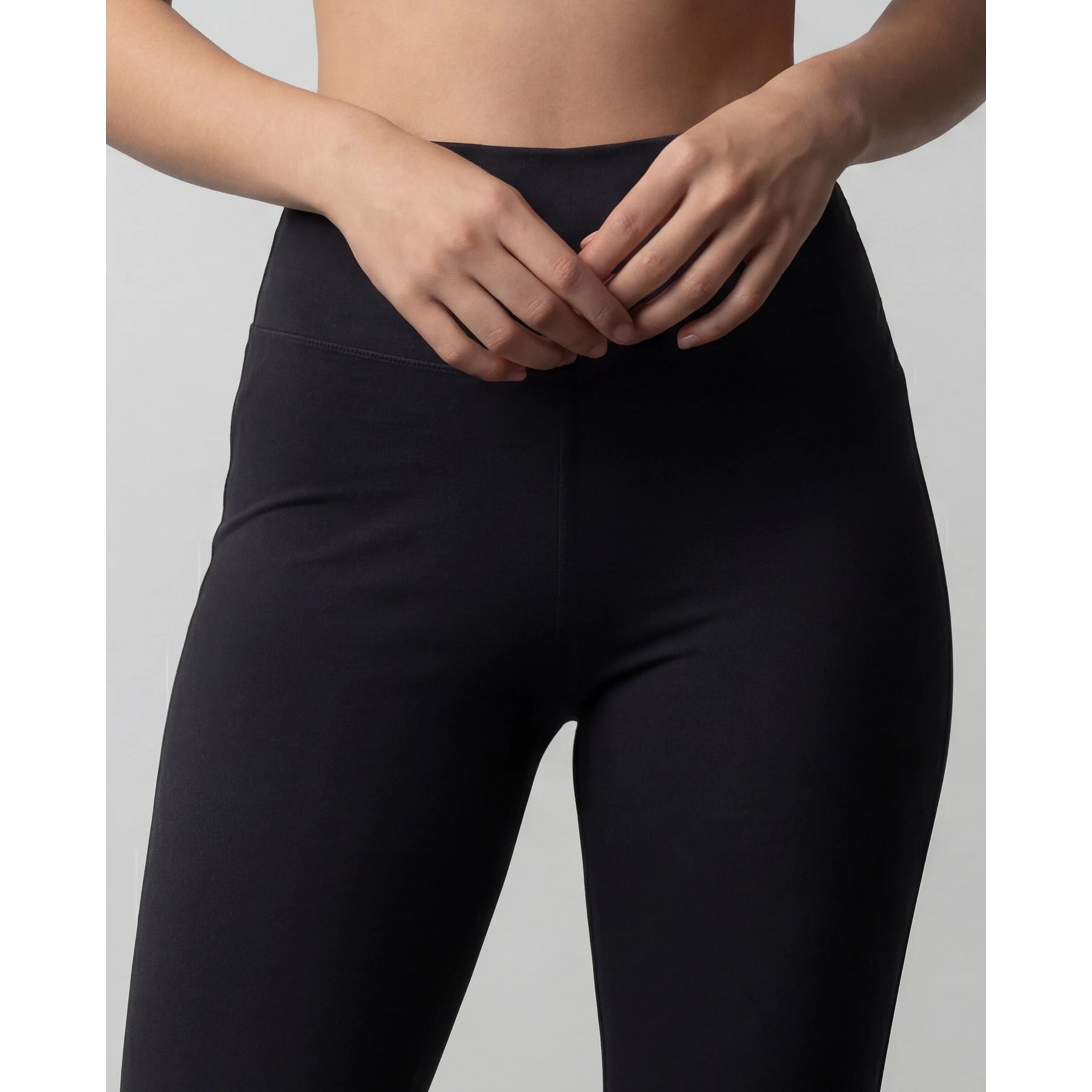 Black Flared Yoga Pants | Montivo Pakistan