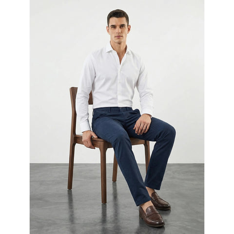 Navy Regular Fit Chinos | Montivo Pakistan