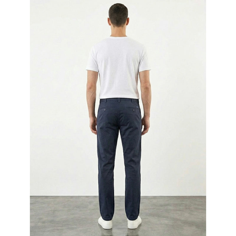 Navy Straight Fit Chinos | Montivo Pakistan