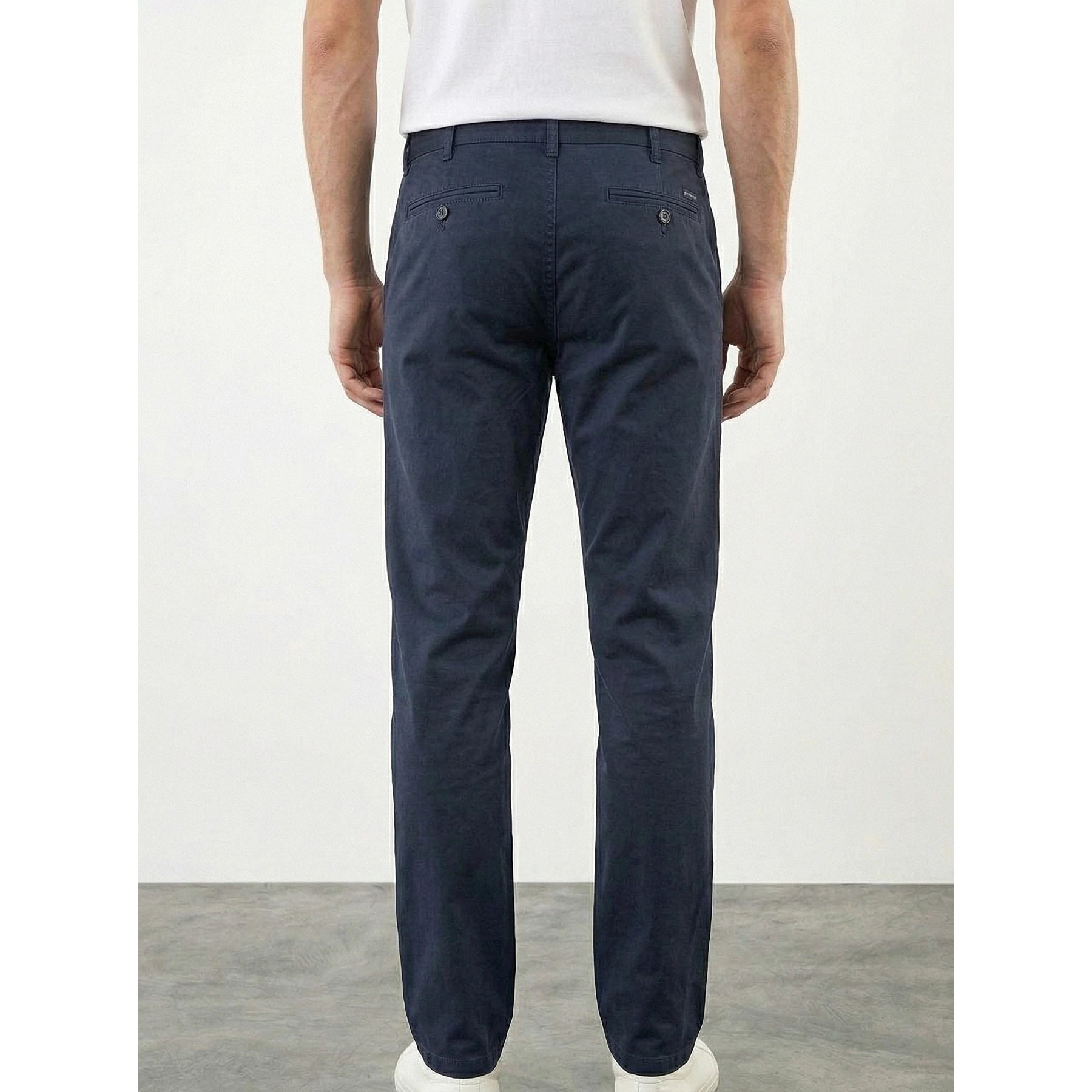 Navy Straight Fit Chinos | Montivo Pakistan