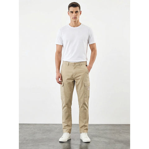 Beige Cargo Chinos | Montivo Pakistan