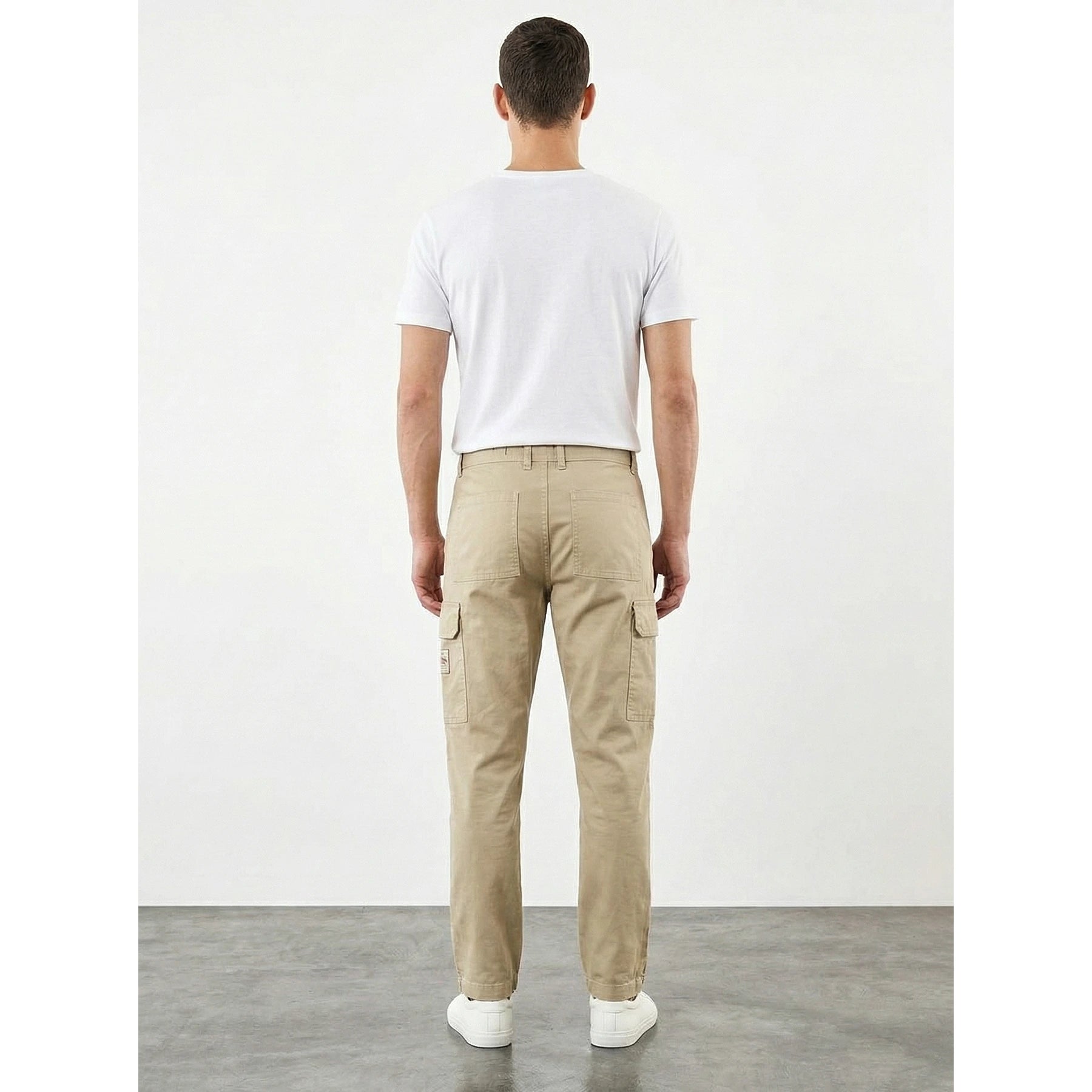 Beige Cargo Chinos | Montivo Pakistan