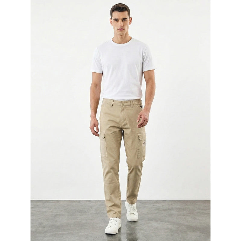 Beige Cargo Chinos | Montivo Pakistan