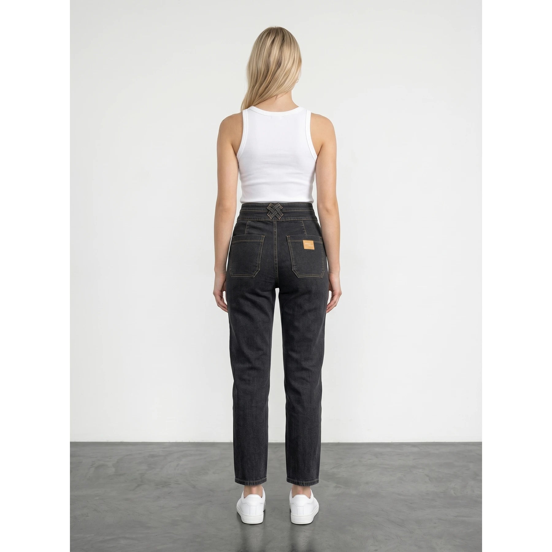 Charcoal Straight Leg Jeans | Montivo Pakistan