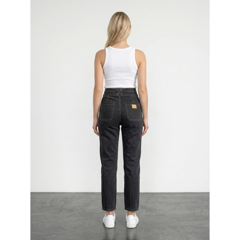 Charcoal Straight Leg Jeans | Montivo Pakistan