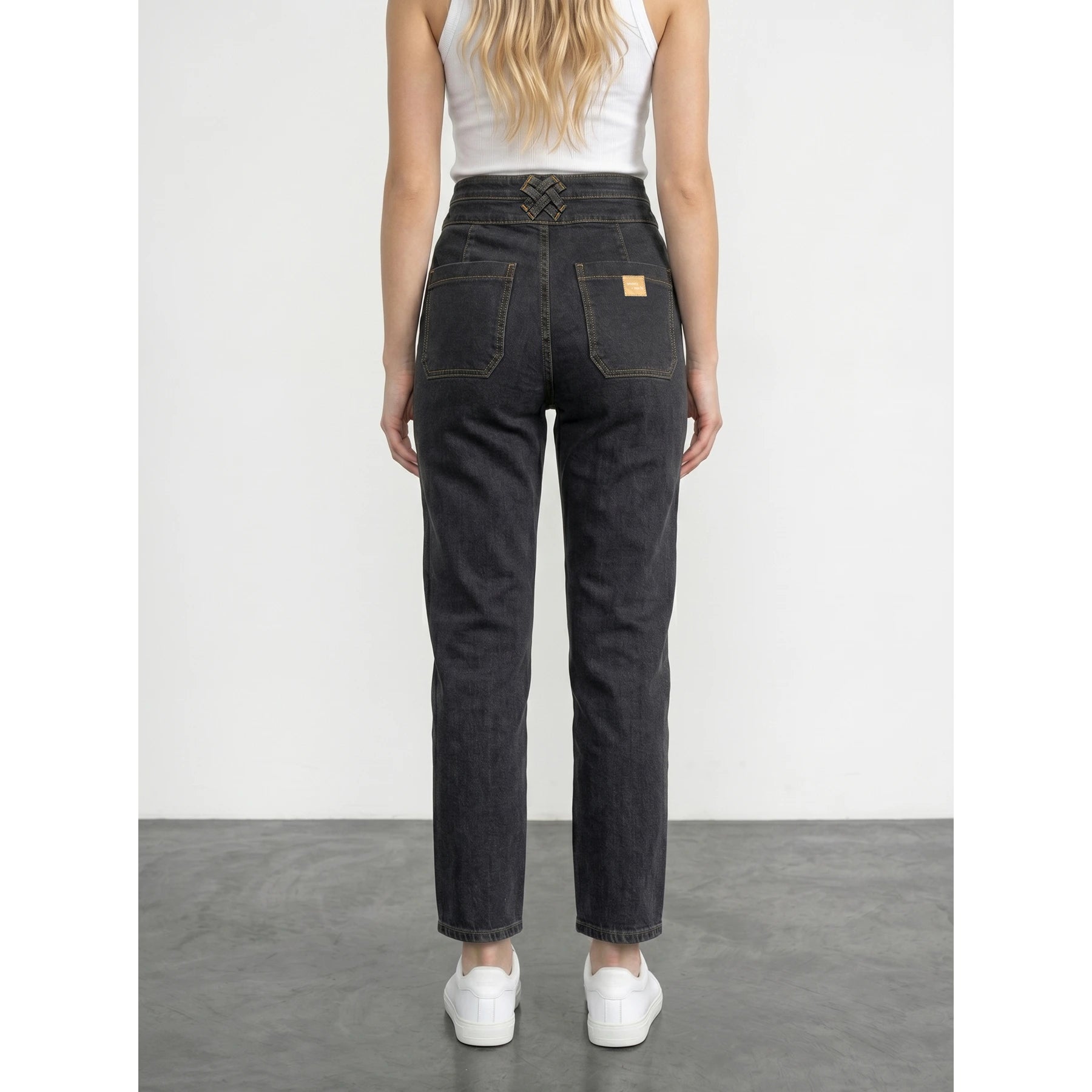 Charcoal Straight Leg Jeans | Montivo Pakistan