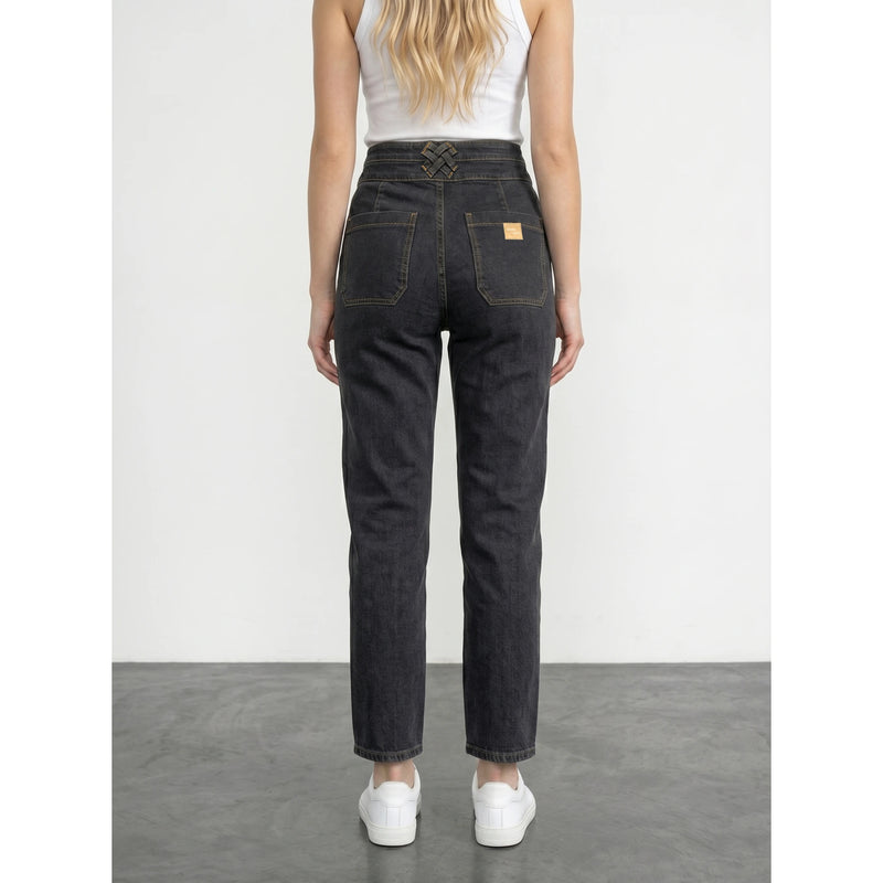 Charcoal Straight Leg Jeans | Montivo Pakistan