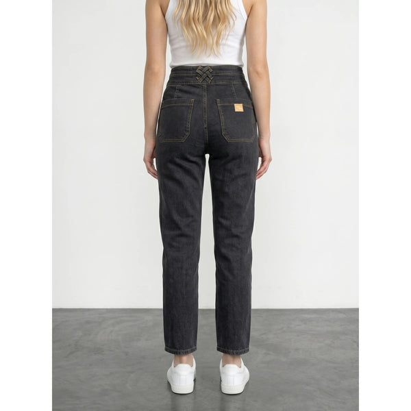 Charcoal Straight Leg Jeans | Montivo Pakistan