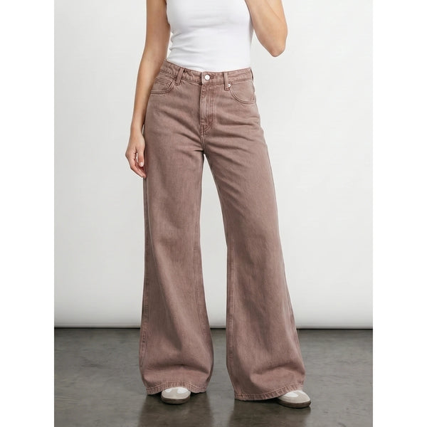 Rose Wide Leg Jeans | Montivo Pakistan