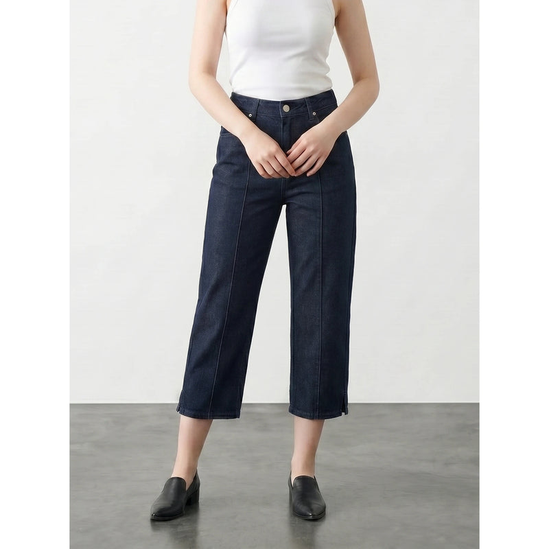 Rinse Wash Cropped Capris | Montivo Pakistan