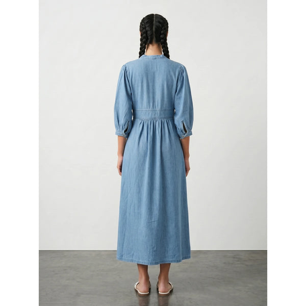 Light Blue Oversized Summer Dress | Montivo Pakistan
