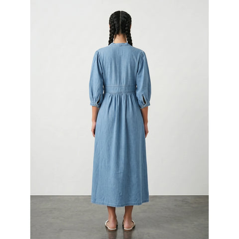 Light Blue Oversized Summer Dress | Montivo Pakistan