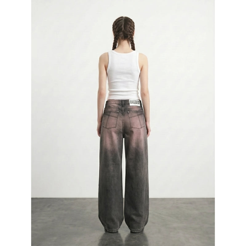 Vintage Charcoal Baggy Jeans | Montivo Pakistan