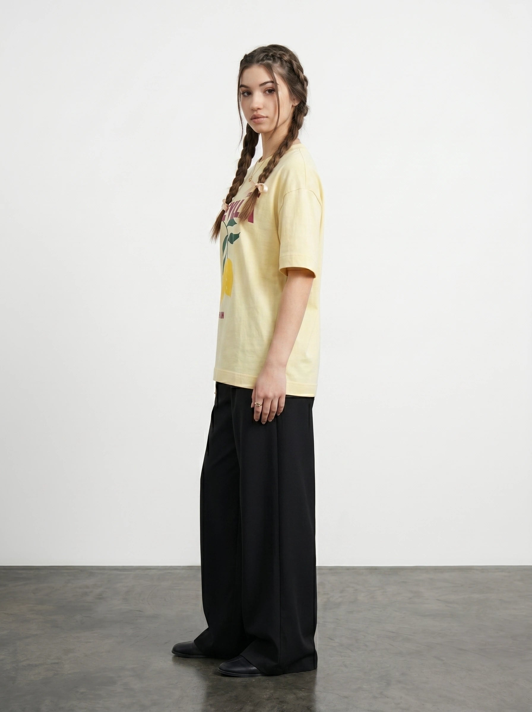 Lemon Seville Oversized Graphic Printed Tshirt | Montivo Pakistan