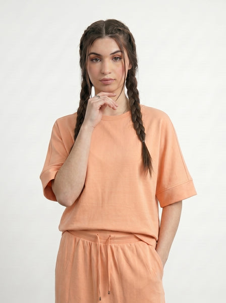 Peach Split Hem Skirt | Montivo Pakistan