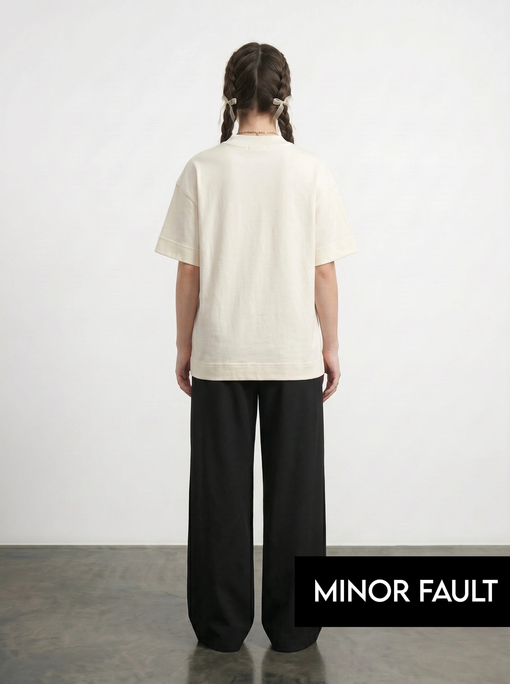 (Minor Fault) Ecru Amalfi Oversized Graphic Printed Tshirt