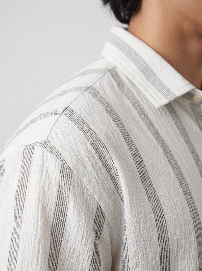 White Oversized Box Fit Shirt | Montivo Pakistan