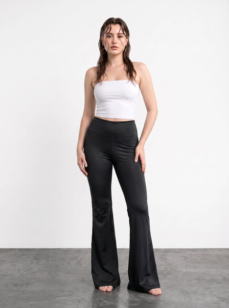 Black Flared Yoga Pants