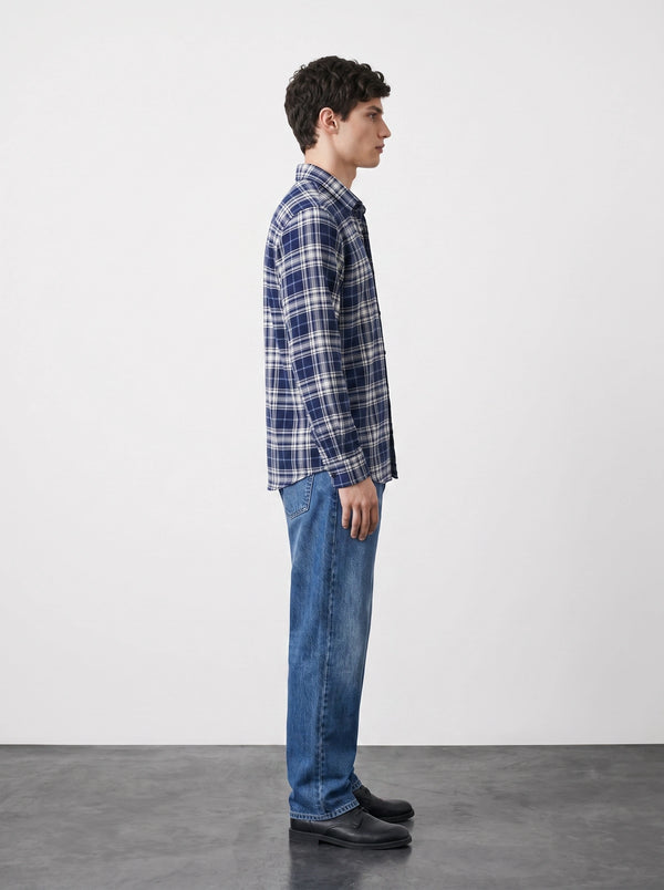 Blue Check Shirt