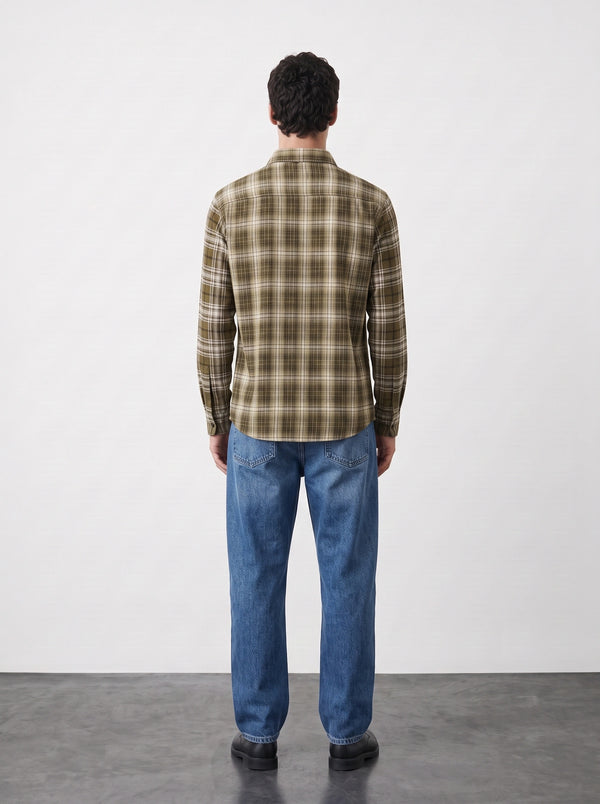 Mustard Check Shirt