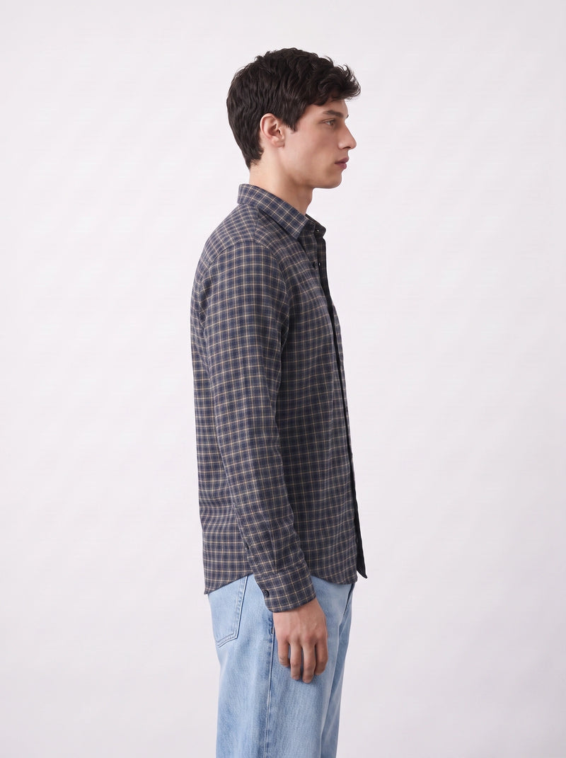 Navy Check Shirt | Montivo Pakistan