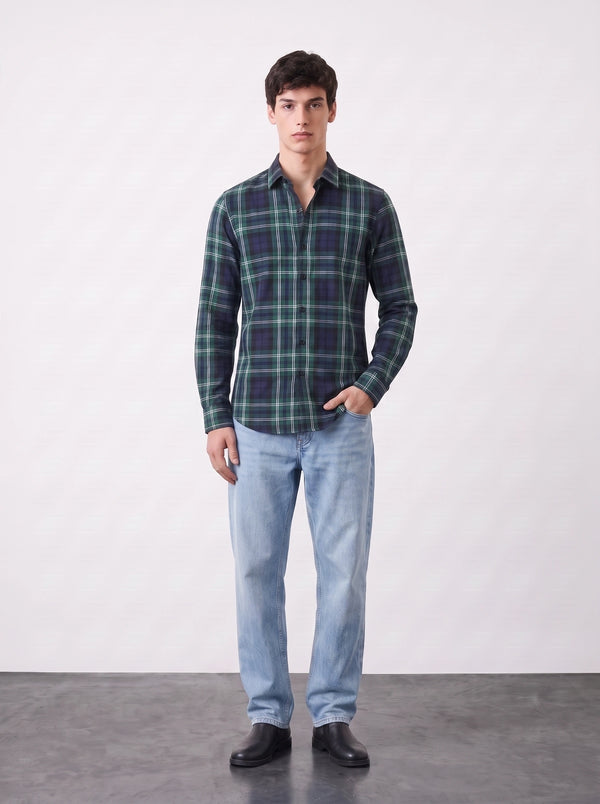 Green Check Shirt