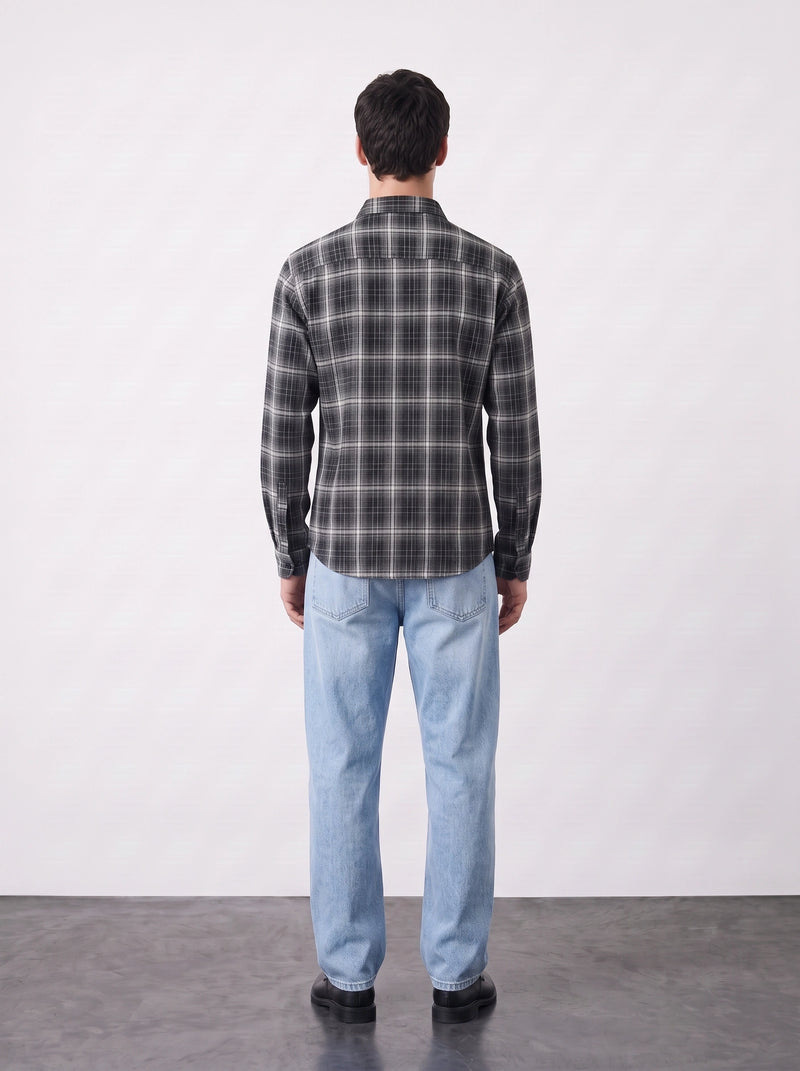 Grey Check Shirt | Montivo Pakistan
