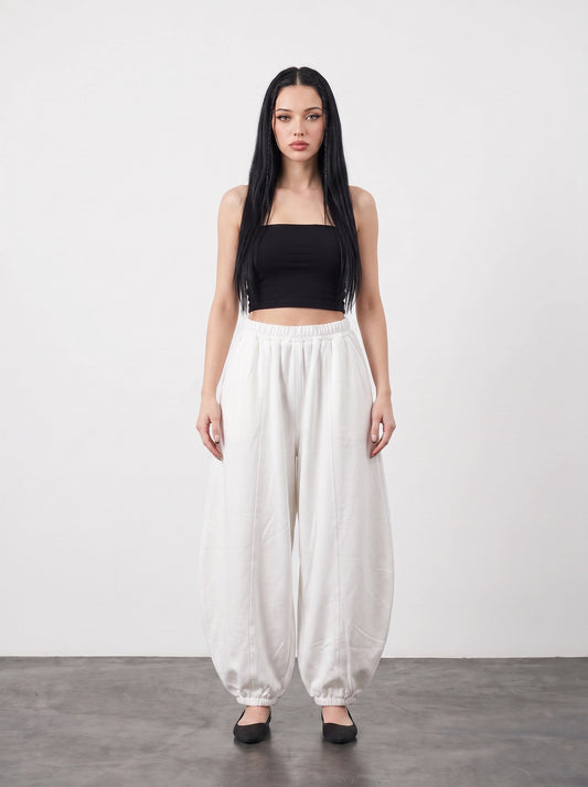 Off-White Seamed Balloon Trousers