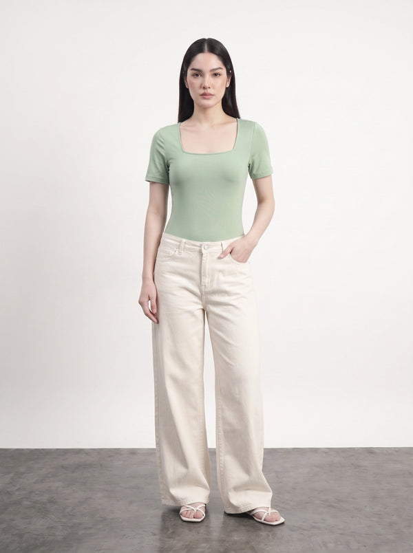 Pista Square Neck Bodysuit