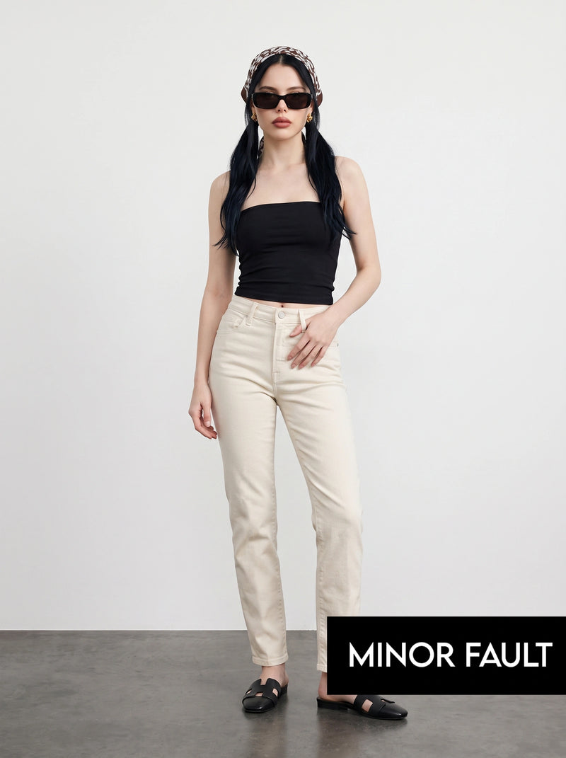 (Minor Fault) Off-White Slim Straight Jeans