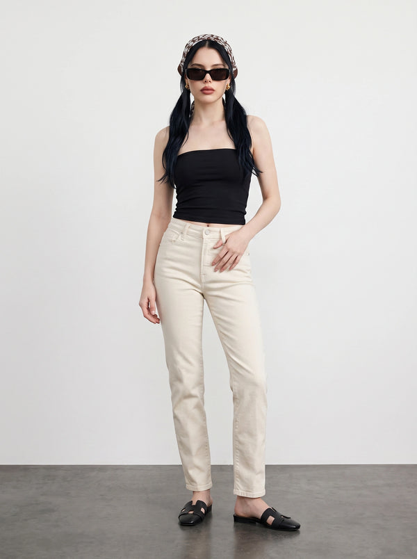 Off-White Slim Straight Jeans