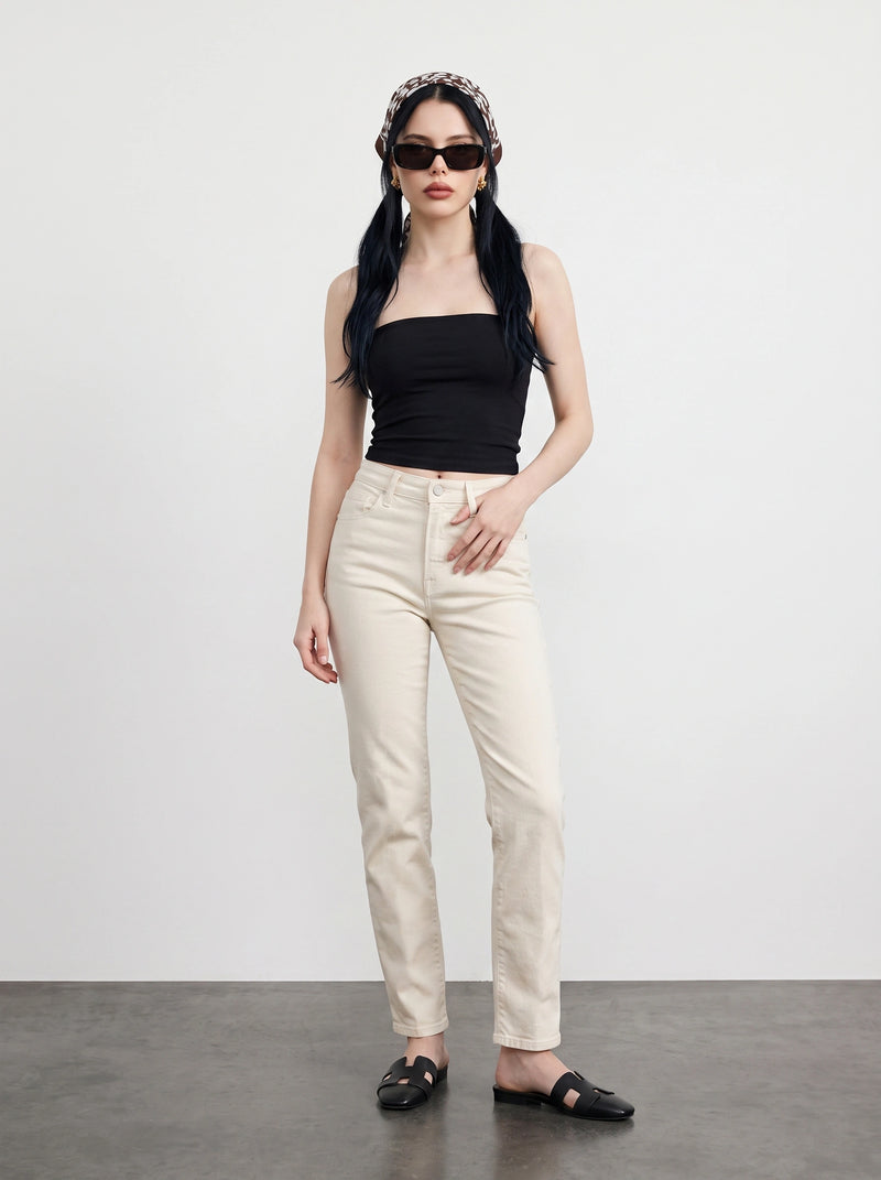 Off-White Slim Straight Jeans