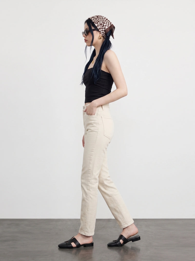 Off-White Slim Straight Jeans